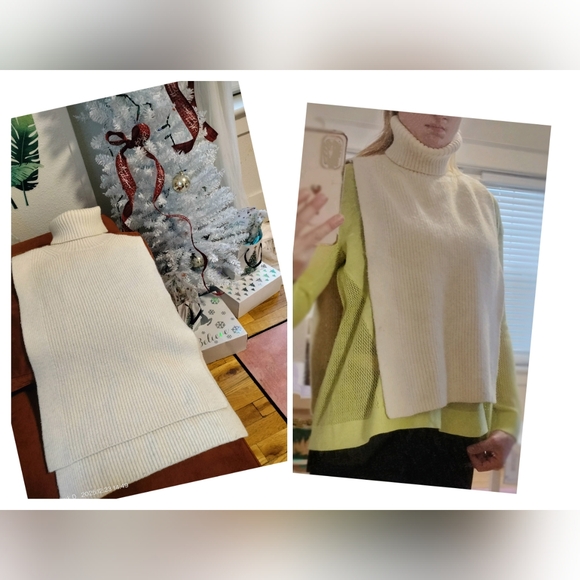 H&M White Dickie Sweater - Picture 8 of 12